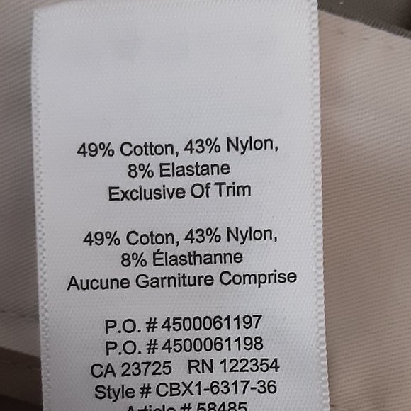 Aritzia Babaton Tan Beige Mid-Rise Side Zip Pants Size 10 - Picture 14 of 14